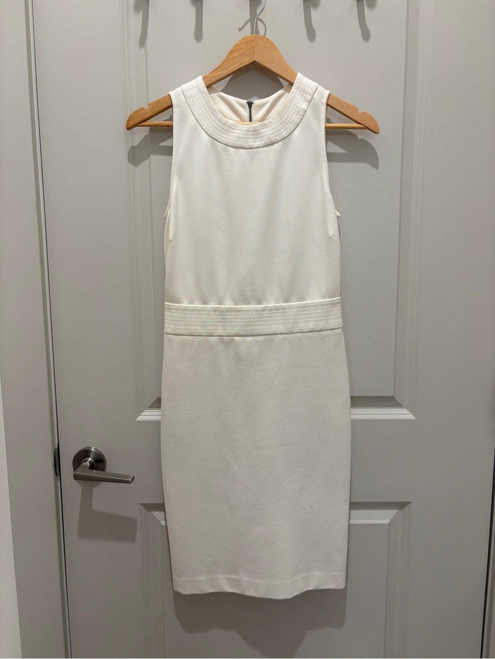 White Sleeveless Dress